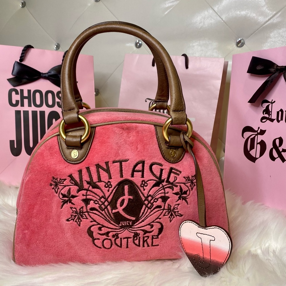 Juicy couture vintage pink bowler bag SOLD